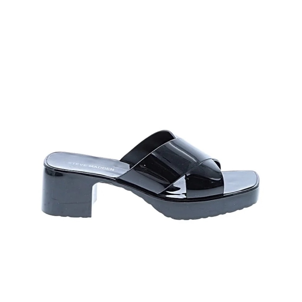 Steve Madden Heeled Sandals Black Size 7‎
